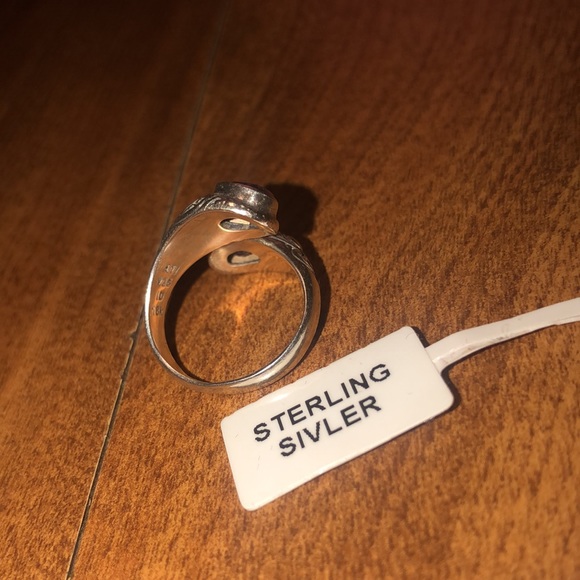 925 Sterling Silver Amethyst Ring Size 6 💍 - Picture 10 of 17